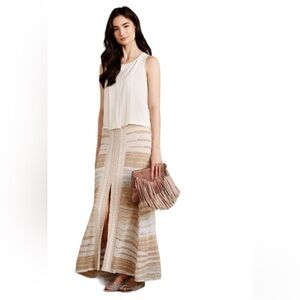 💜NWT Anthropologie Cecelia Prado Women's Maxi Skirt Size M